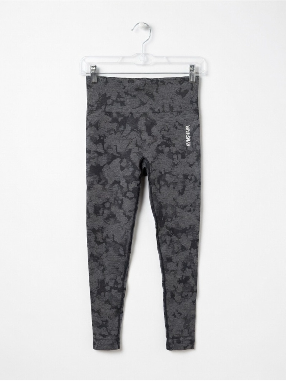 Gymshark Charcoal Camo Seamless Leggings